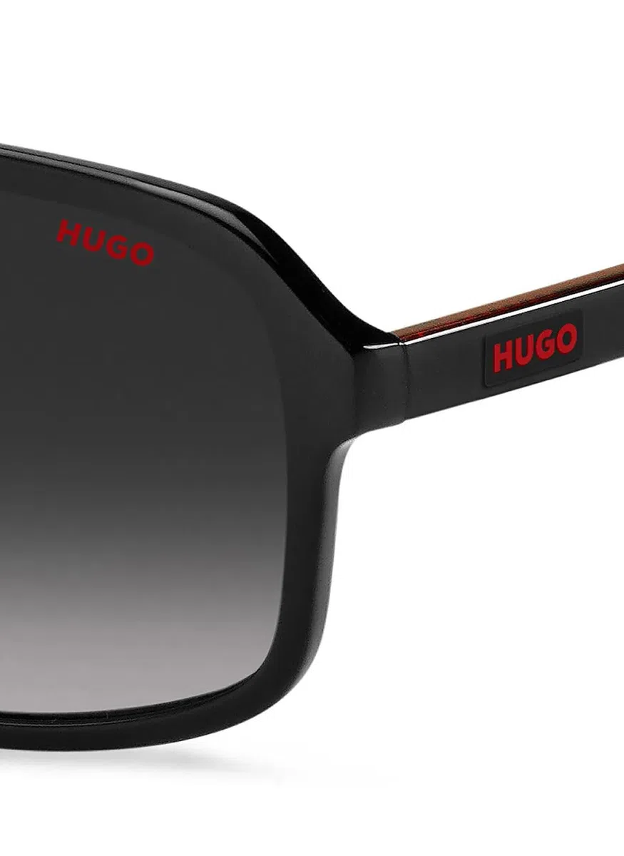 HUGO Gafas de Sol HG1195/S BLACK/GREY SHADED 60/13/145 hombre