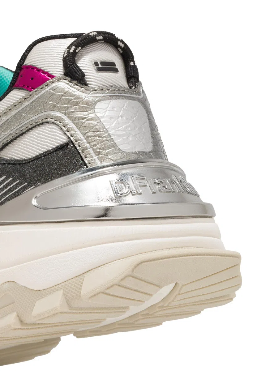 D.Franklin Zapatillas de Vestir para Mujer - Moda Casual - Modelo 347 Flame - Calzado Cómodo y versátil - Sneaker - Deportivas