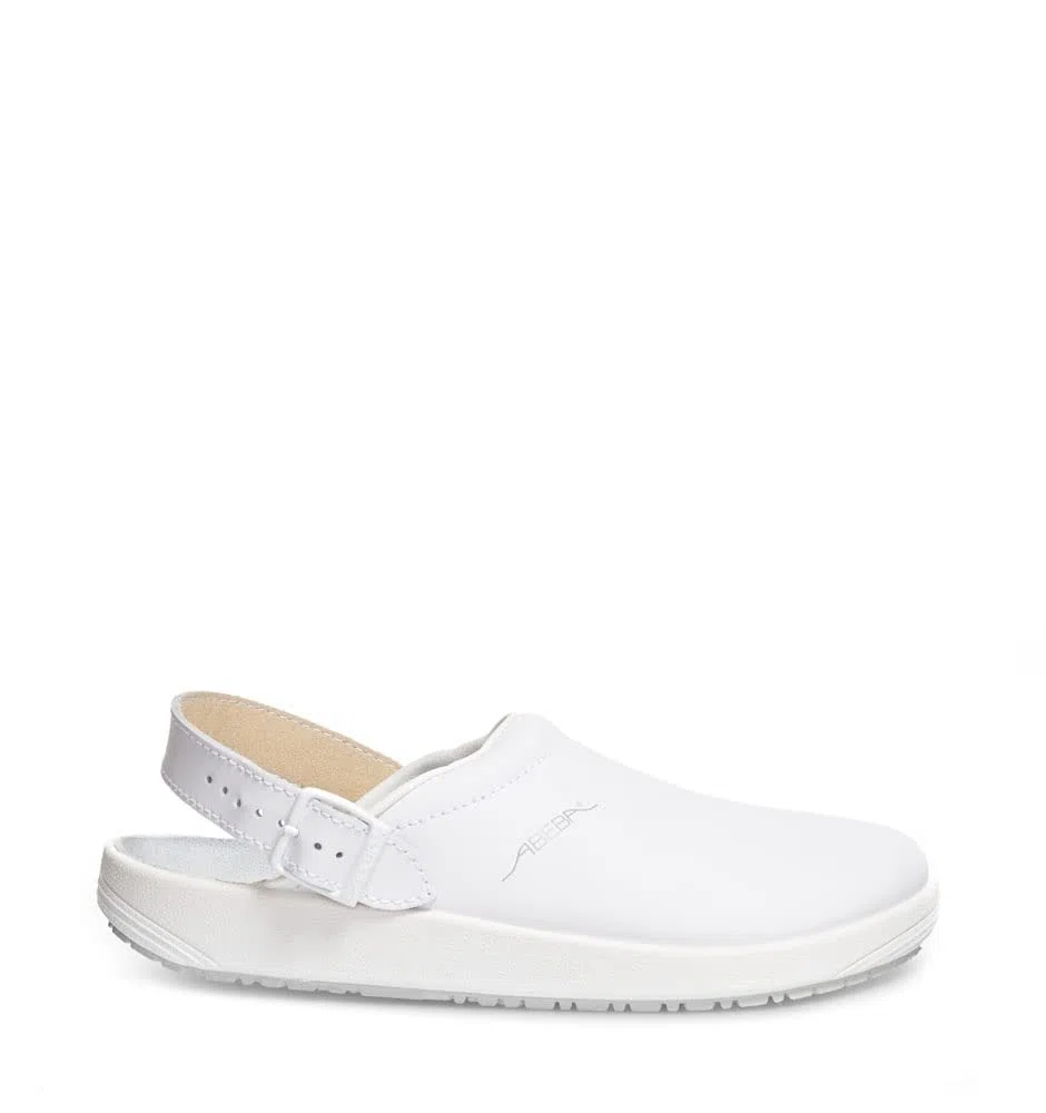 Abeba - Zuecos para Uniforme de Trabajo, Blanco, 9200