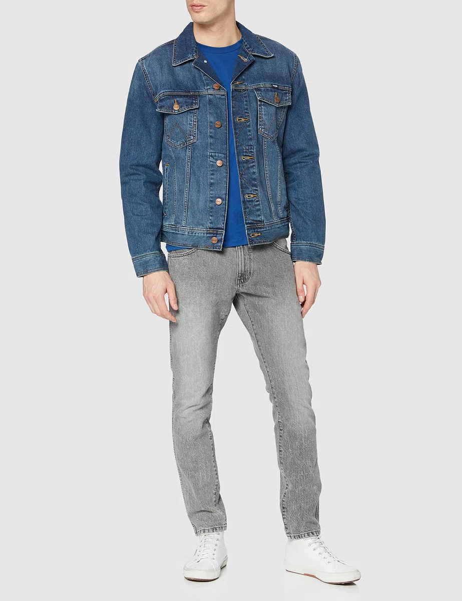 Wrangler Classic Jacket Chaqueta vaquera Hombre (Pack de 1)