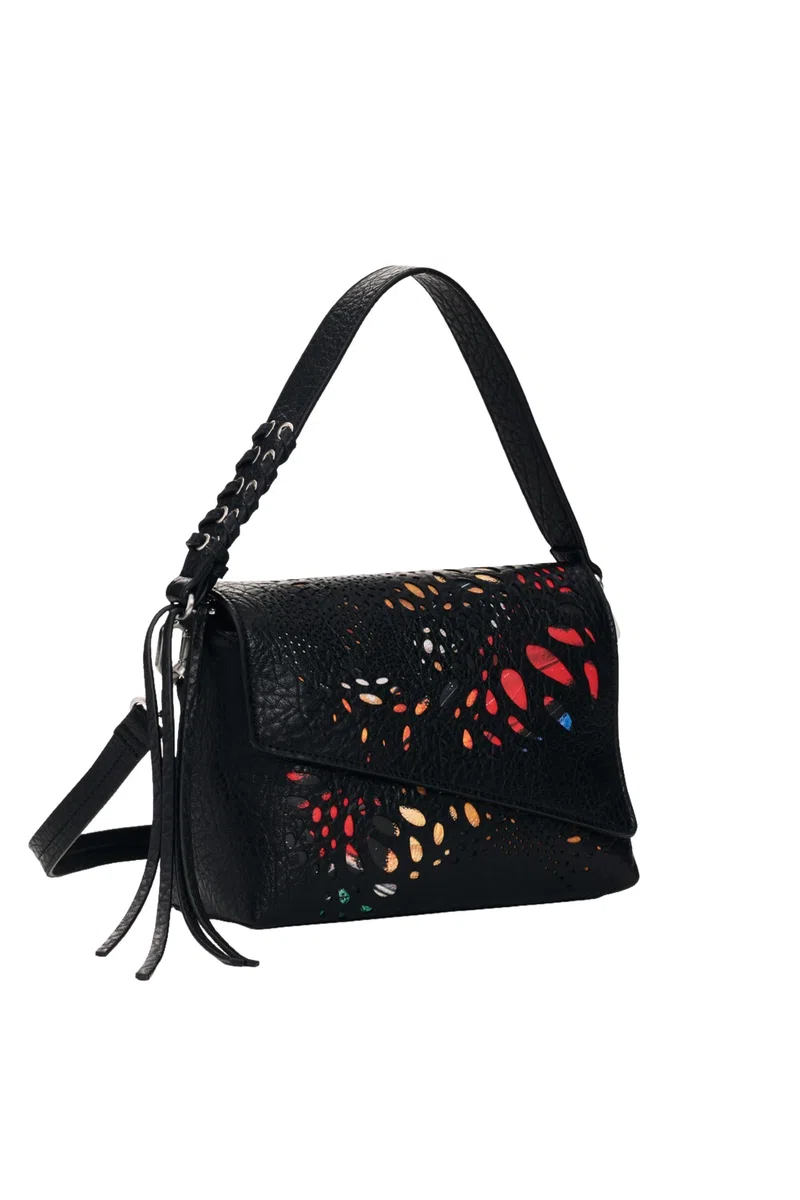Desigual Bolso Mujer Negro One size