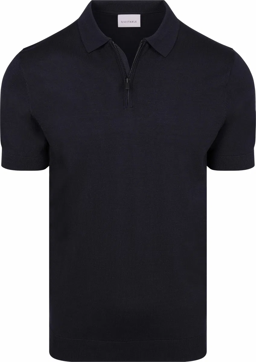 Suitable Camiseta de punto con media cremallera
