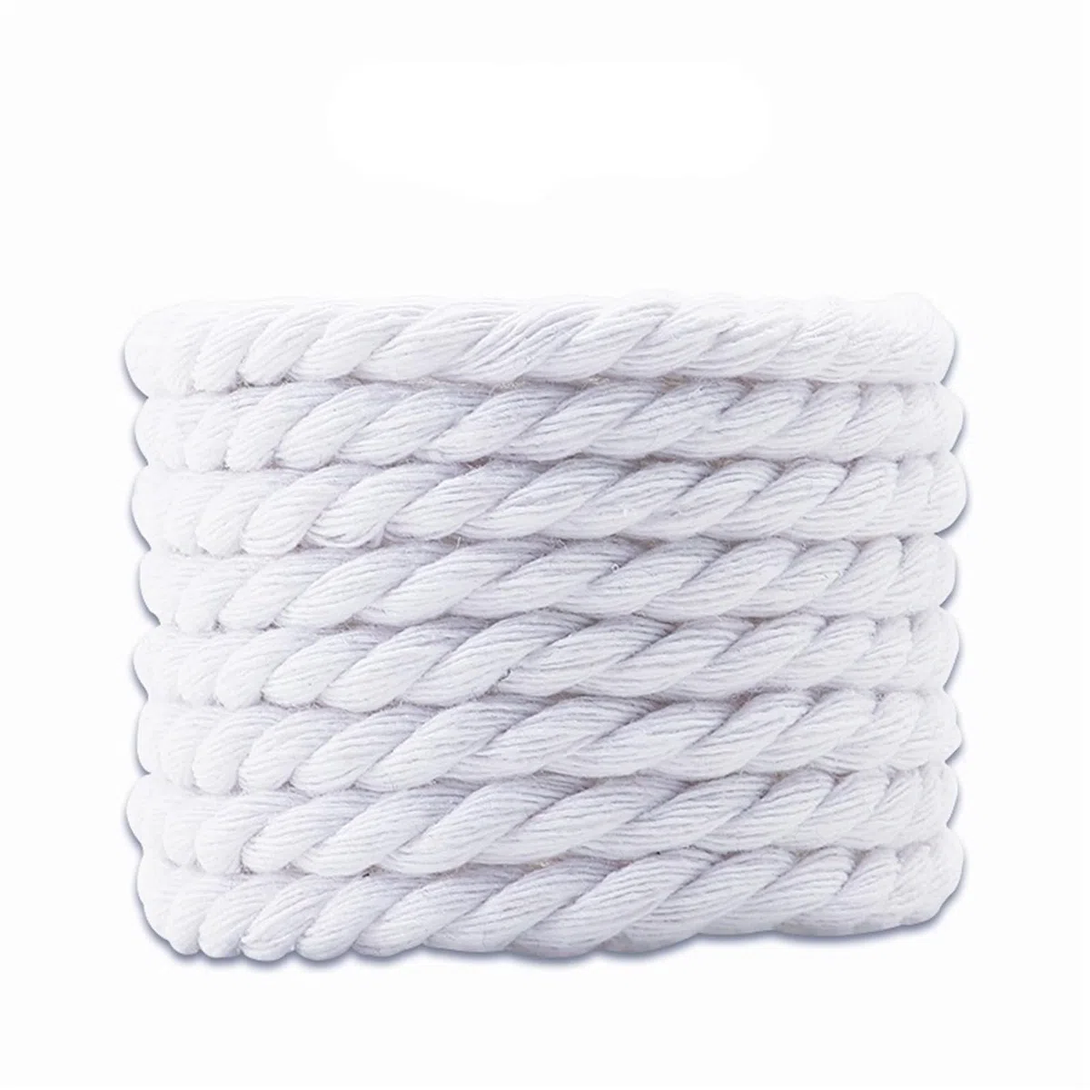 Cordones esponjosos 20 Pares Unisex engrosados ​​8 mm de diámetro Cordones de Cuerda de cáñamo de Tres Hilos for Zapatos Casuales