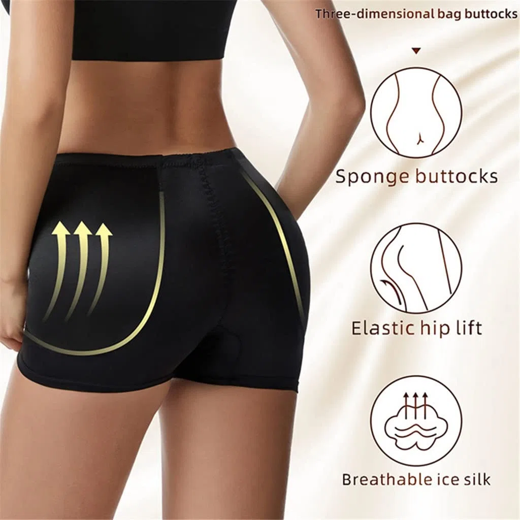 Bragas De Vestir Acolchadas para Realzar Las Caderas, Faja Moldeadora, Levanta Glúteos Y Control De Cintura..A-4X-Large