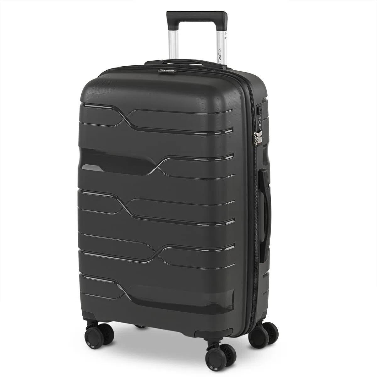 Maleta Mediana con 4 Ruedas Giratorias para Viajes Largos Tipo Trolley. Can
