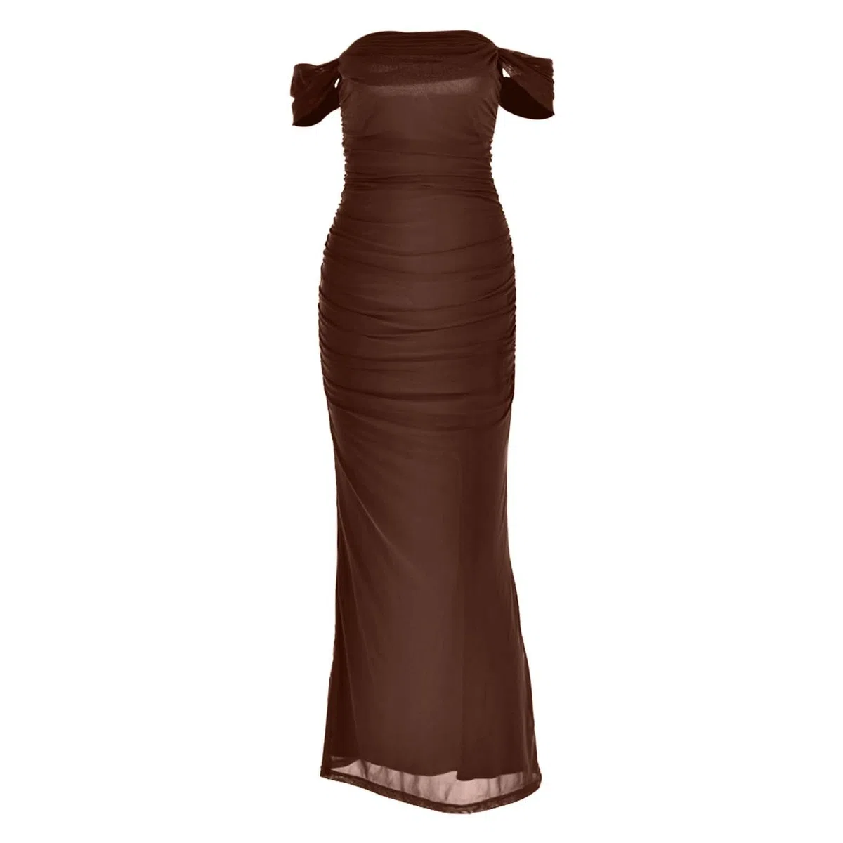 Vestido de dama de honor de satén elegante para mujer, vestido largo de graduación, hombros descubiertos, vestido de fiesta de noche, fruncido, largo, para invitada de boda