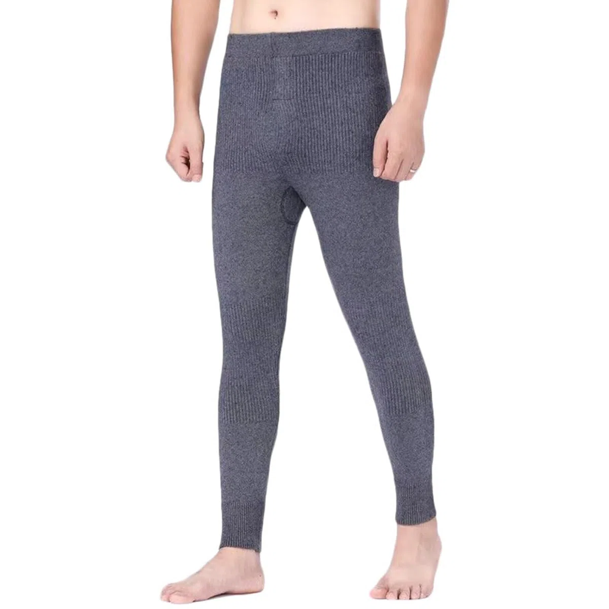 100% Cachemira Ropa Interior térmica Pantalones para Hombre, Pantalones térmicos para los Hombres, los Pantalones de Capa Base de Invierno al Aire Libre