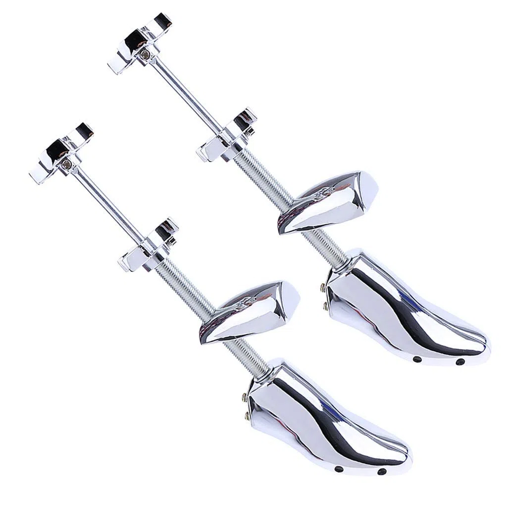 1 par de hormas ajustables de metal para zapatos de árbol para tallas de zapatos EU 39-46, 1, 18