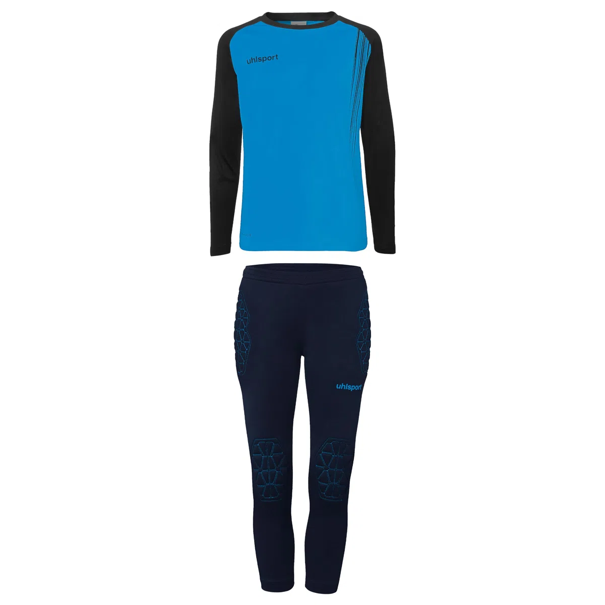 uhlsport Impulse Conjunto de Portero Junior: Conjunto de Camiseta de Portero Compuesto por Camiseta y pantalón Corto