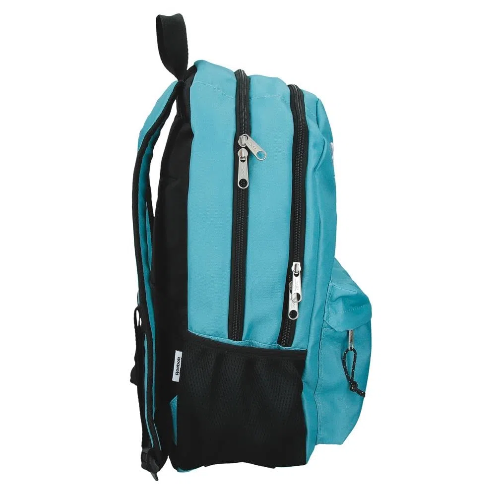 Reebok Boston Mochila Doble Compartimento Adaptable 15,6" Pulgadas Turquesa Azul 31x44x15 cm Poliéster 20,46L by Joumma Bags