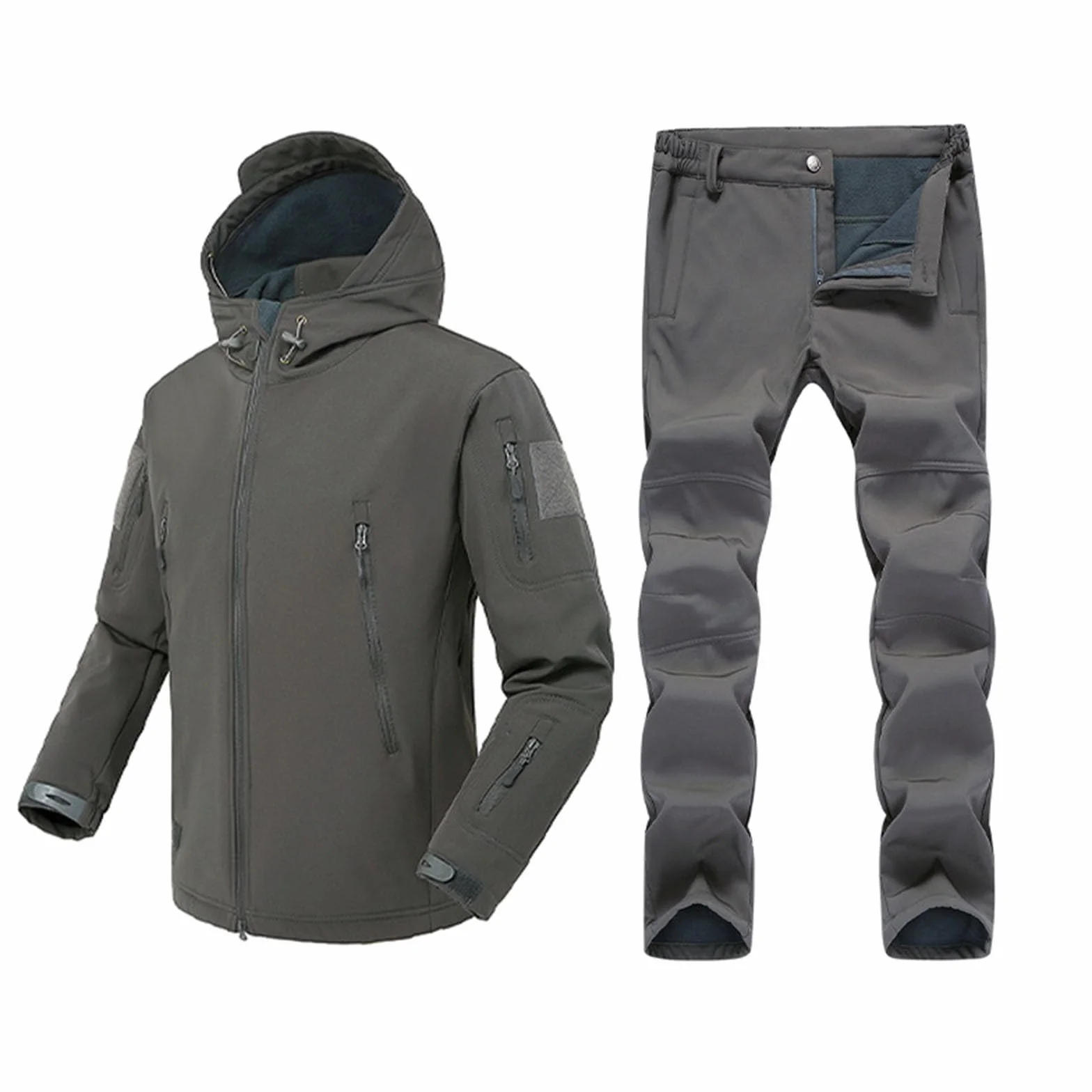 Conjunto genérico para hombre de 2 piezas de algodón camiseta de manga corta corta de verano casual correr deporte ligero cómodo transpirable moda A7