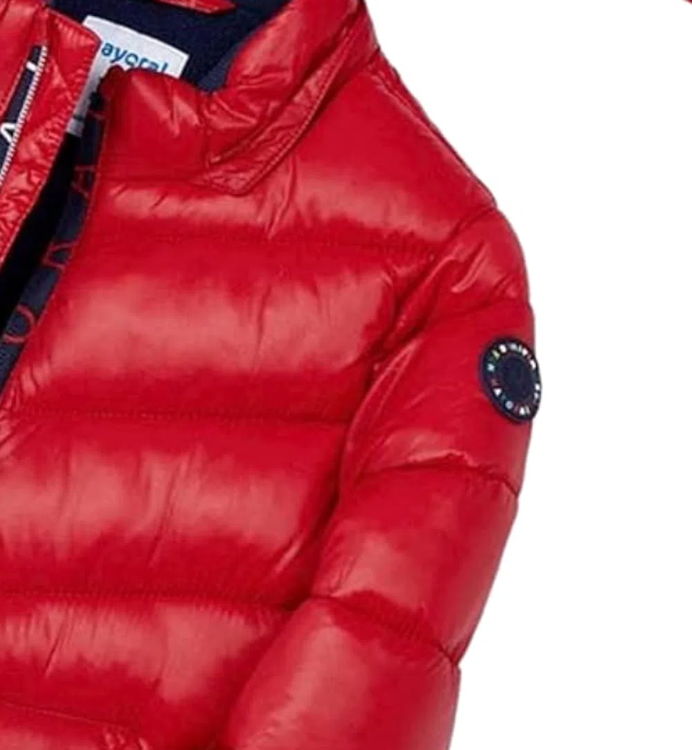 Generico Chaqueta acolchada para bebé, detalles de invierno, chaqueta de invierno con capucha extraíble, parka cálida bic suspendida – Plumón en varias tallas – Chaqueta acolchada para bebé 2416