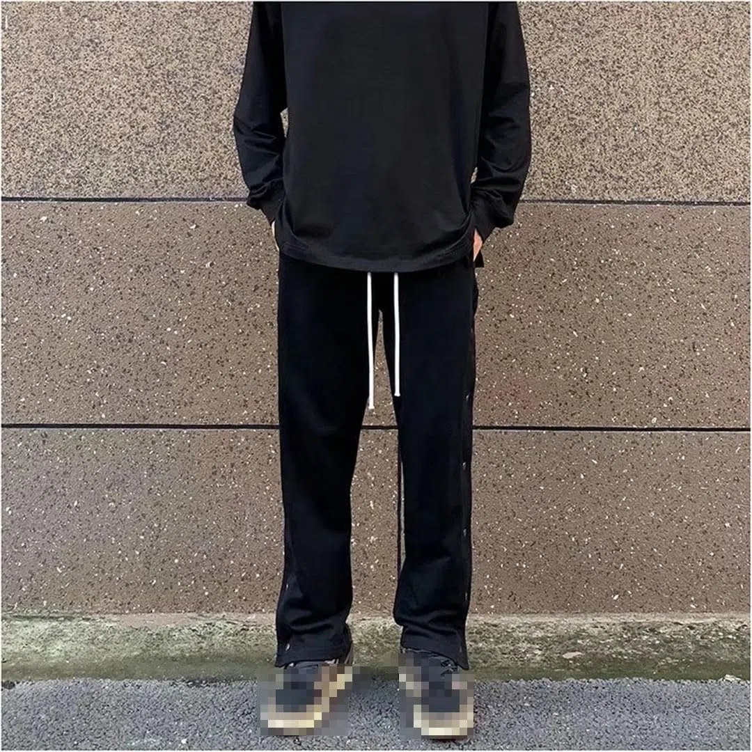 Vogrtcc Pantalones Casuales para Hombres Pantalones Ajustados con Cintura Elástica Y Bolsillos