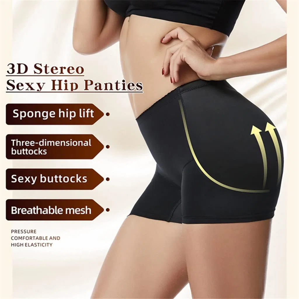 Bragas De Vestir Acolchadas para Realzar Las Caderas, Faja Moldeadora, Levanta Glúteos Y Control De Cintura..A-4X-Large