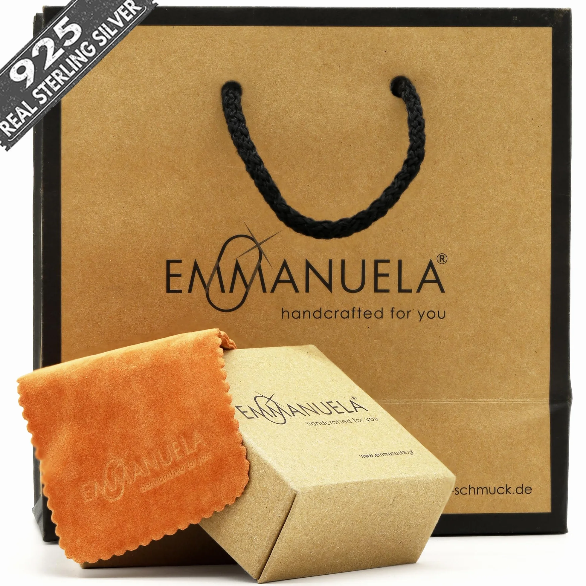 Pendientes de Botón Forma X para Hombre, Plata de Ley 925, Estilo Gótico Geométrico, Acabado Martillado, Sin Níquel Hipoalergénicos - Hechos a mano por Emmanuela