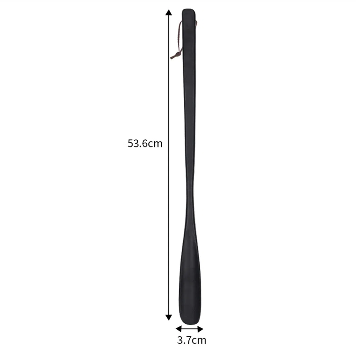Calzador, Calzador de Madera, Mango Largo, Calzador, Adecuado for Suministros de Hotel, hogar y Uso Diario Calzador Mango Largo(Black)