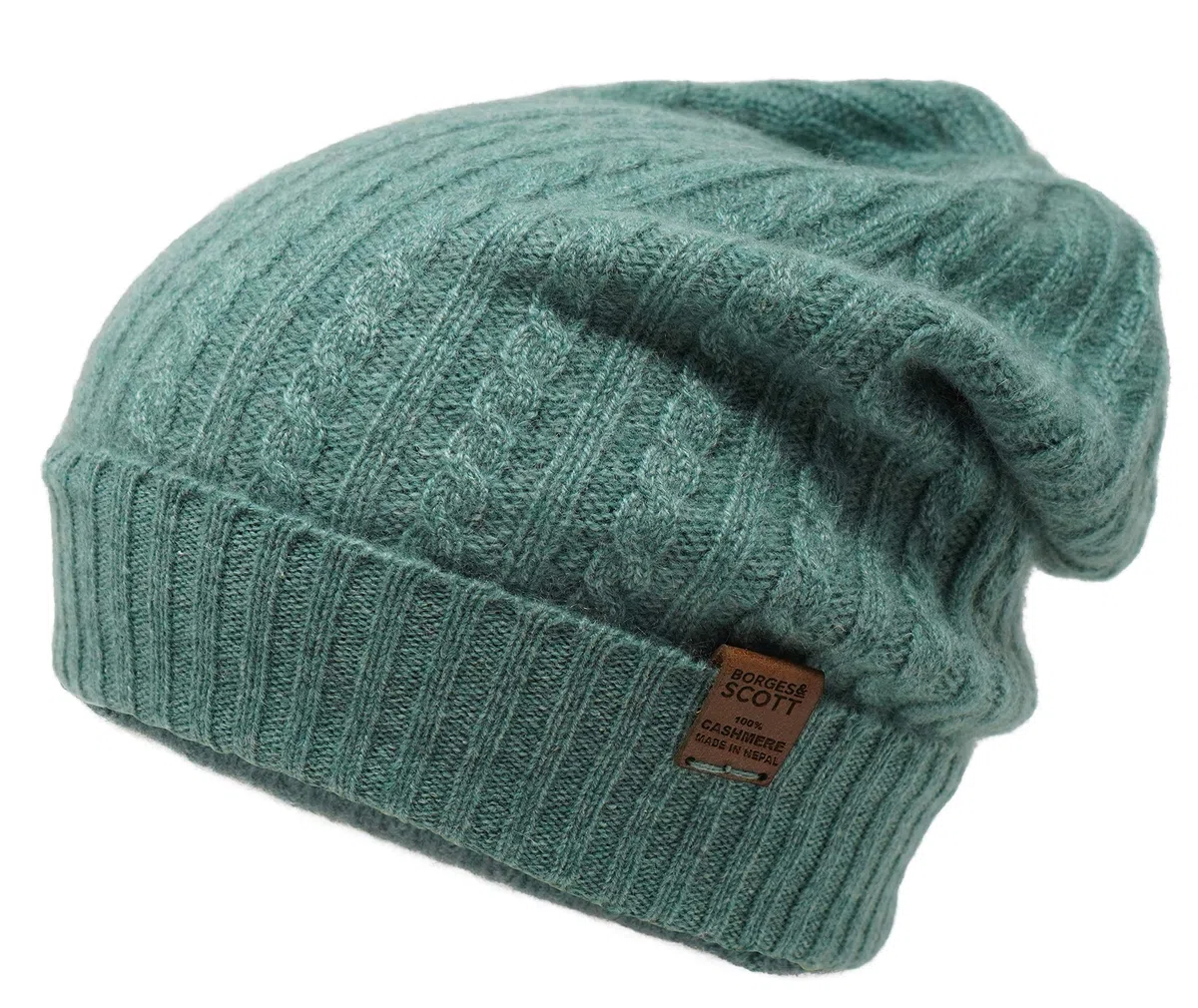 BORGES & SCOTT Gorro Whistler - 100% Cachemir - Hecho en Nepal
