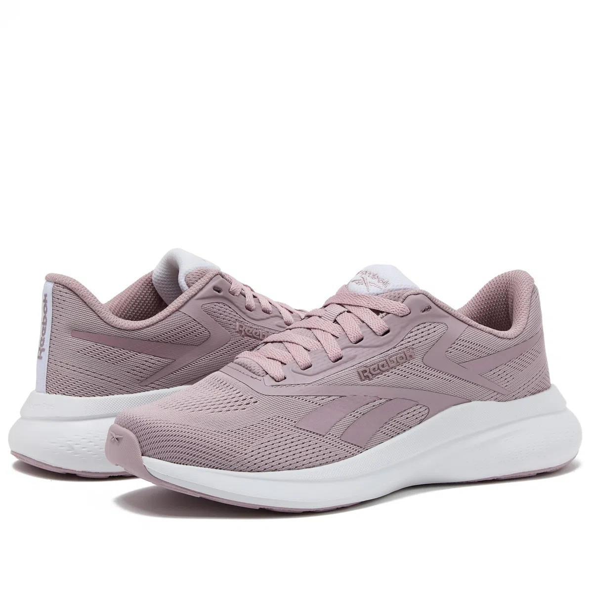 Reebok Energen Run 4 - Tenis Deportivos Ligeros para Mujer, Talla 5 a 12, Malva Apagado/Blanco, 7