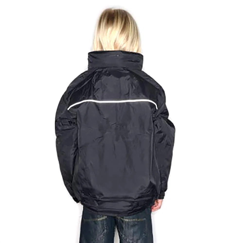 Regatta Kids Dover Waterproof Fleece Lined Jacket With Safety Reflective Piping Jackets Waterproof Insulated niño (Pack de 1)