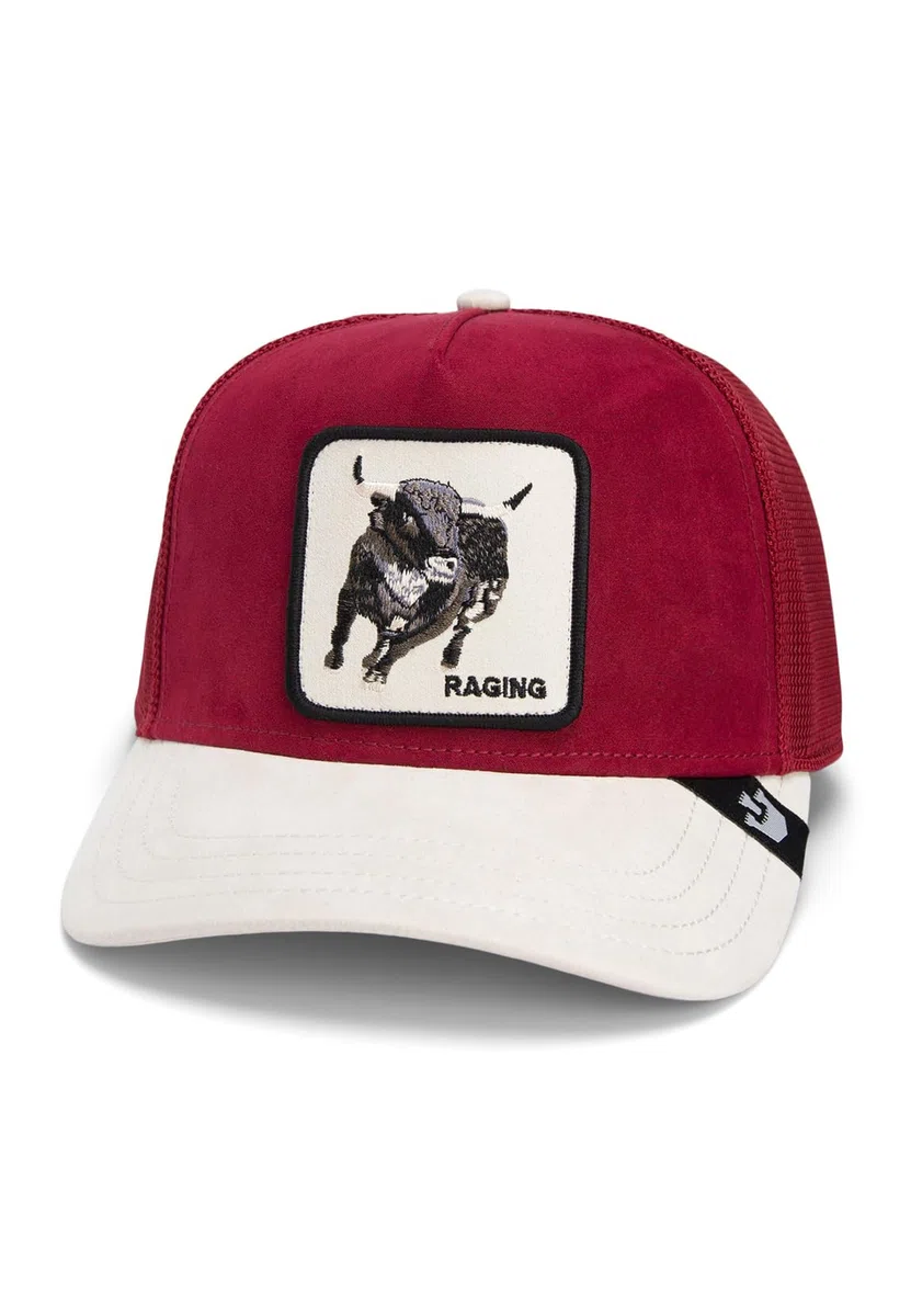 Goorin Bros - Gorra Roja para Hombre - The Suede Bull - 101 1748 Red - Rojo, U