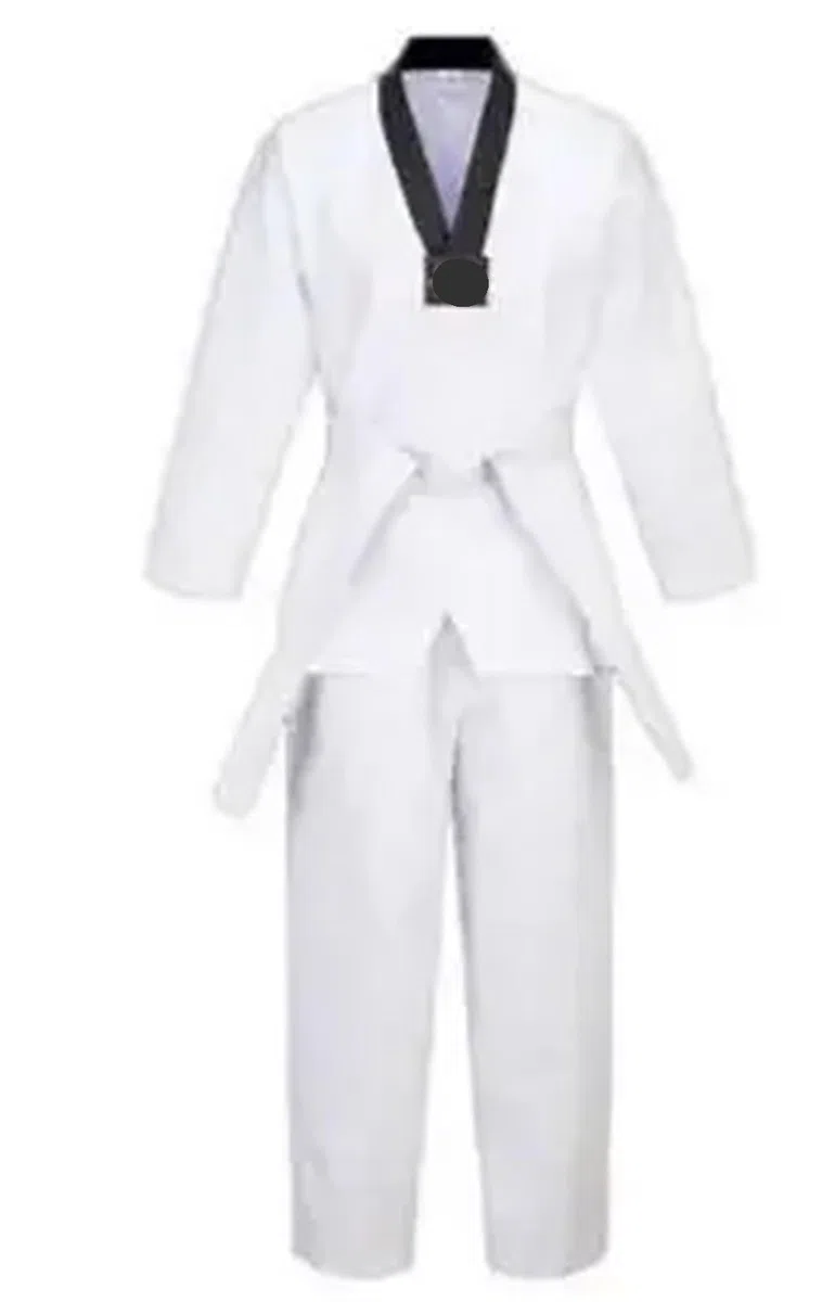 Traje De Judo Trajes de Judo, Disfraces, Ropa, Uniformes Blancos de Taekwondo, Karate, Judo, Dobok, Ropa for Adultos, Uniforme Gi de Manga Larga Unisex(160cm)