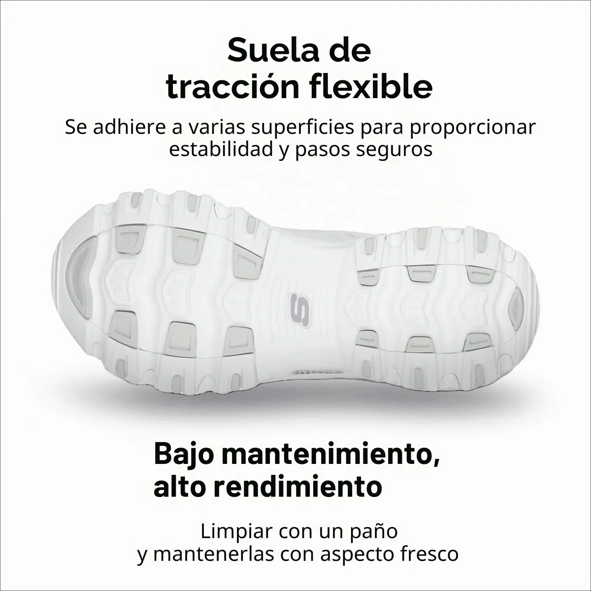 Skechers Sport D'lites Resbalã³n-en la Zapatilla de Deporte de la Mula