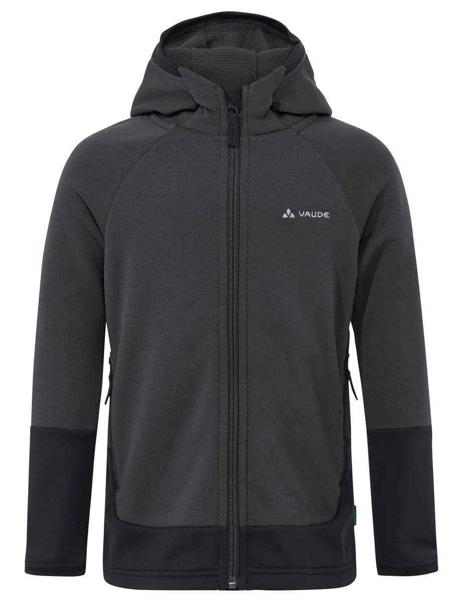 VAUDE Kids Capacida Fleece Jacket II, chaqueta elástica de forro polar para niños, que forma parte del concepto circulatorio, complemento cálido debajo de una chaqueta