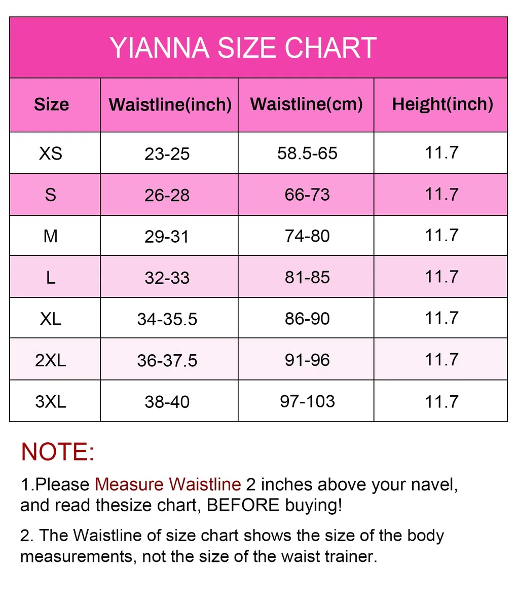 YIANNA - Faja moldeadora de látex para mujer, control de abdomen, corsé de cintura con efecto reloj de arena, con cremallera y corchetes.