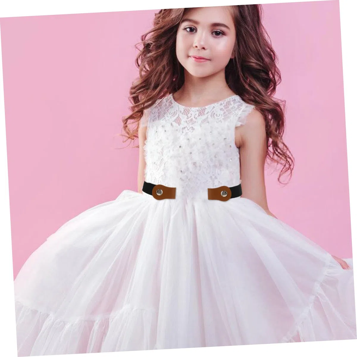 LIFKOME cinturon infantil cinturones de niños para niñas cinturón elástico para os Cinturón elástico o para jeans os para vestidos de as PU