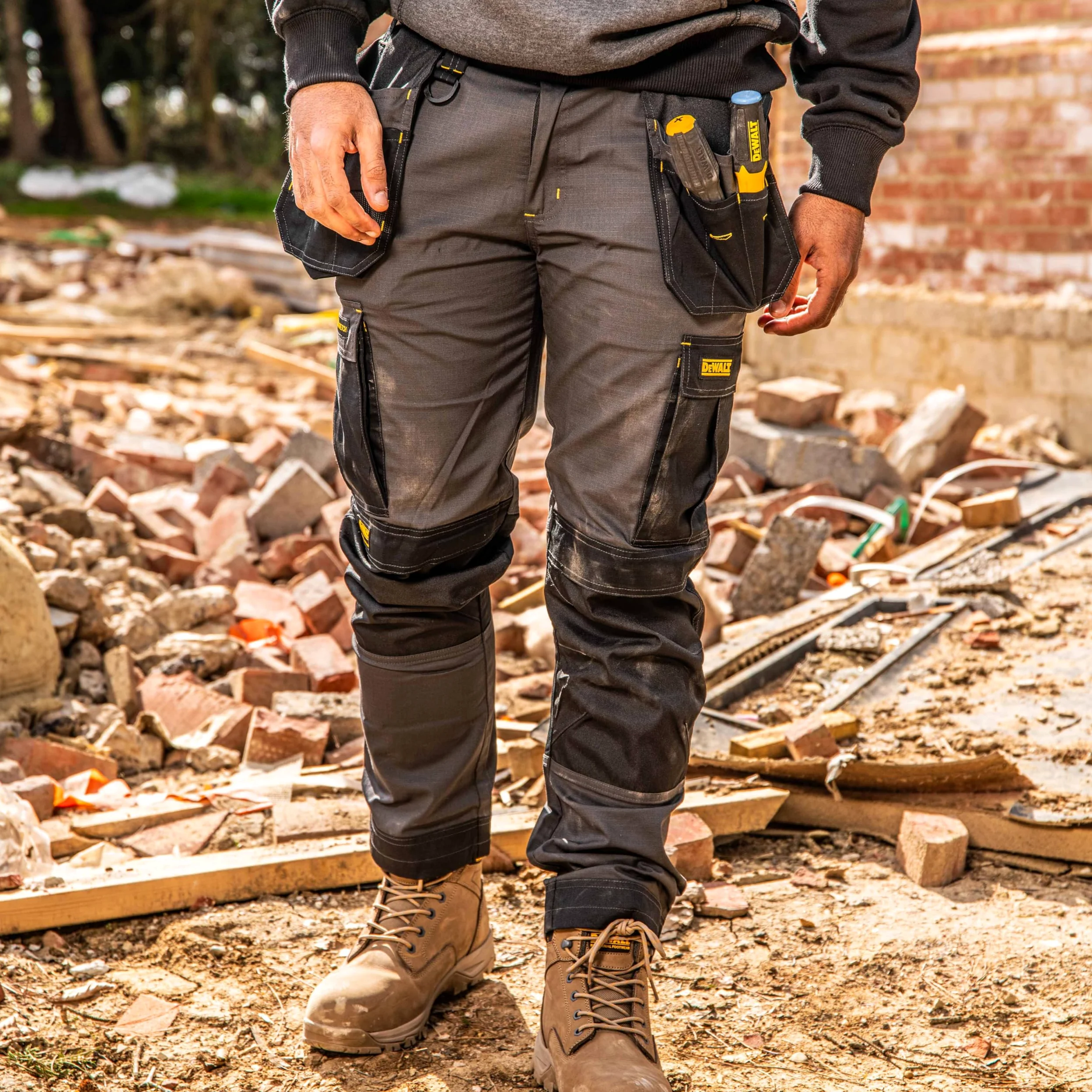 Dewalt Albany Trousers - Pantalones de utilidades de Trabajo Hombre
