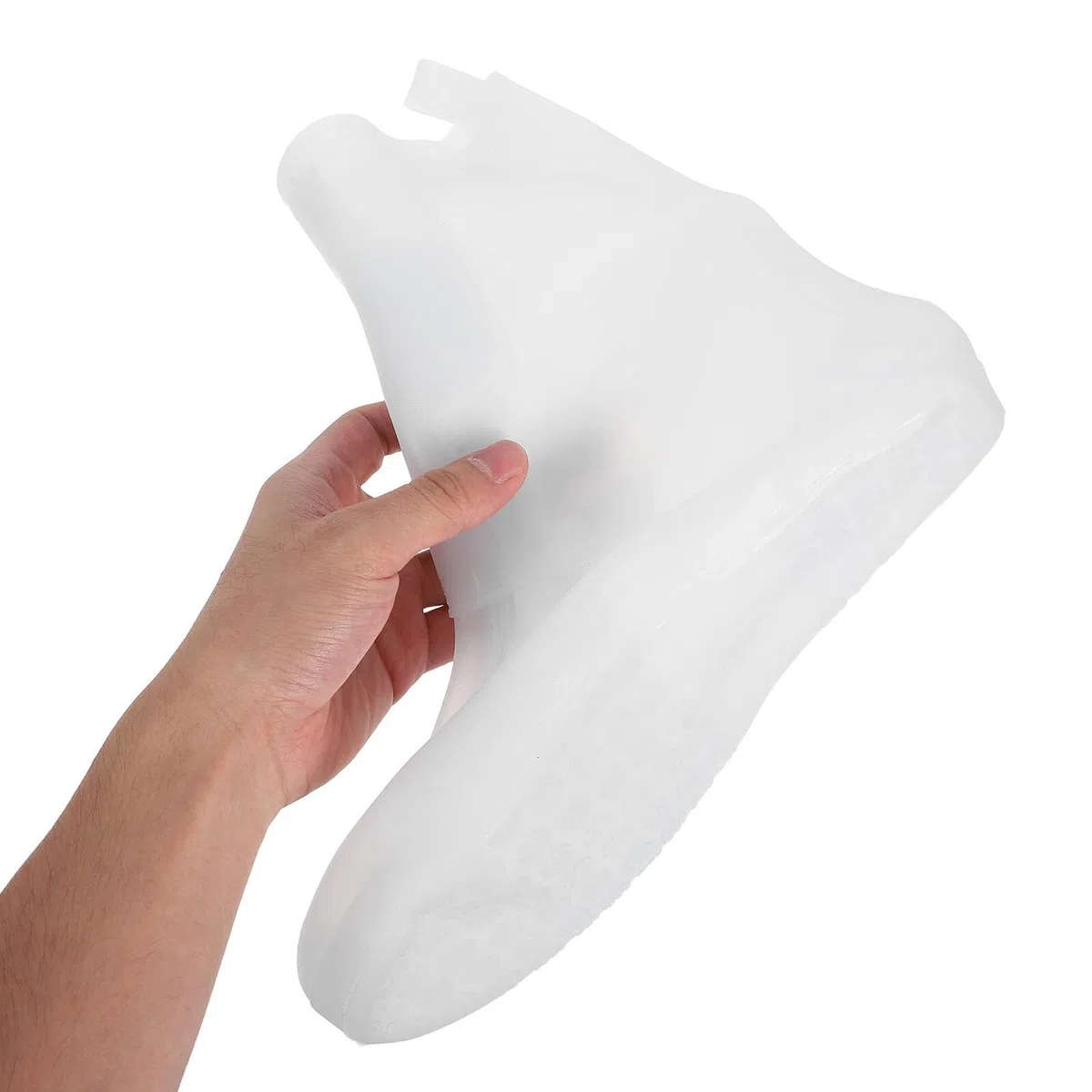 Gatuida 2 pares Fundas Impermeables para Zapatos de Lluvia Cubrezapatos Antideslizantes de PVC Grueso Plegables y Reutilizables para Hombre y Mujer Talla Protección contra Barro y Agua