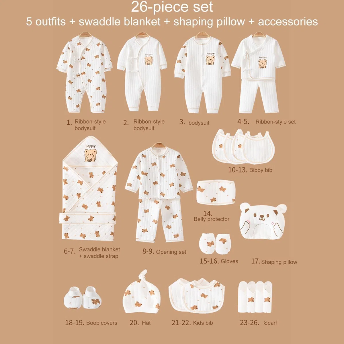 Conjunto de ropa para niños, ropa linda de algodón, conjuntos de ropa para niñas, para fotografía de registro, cumpleaños, mamá, ducha, hogar