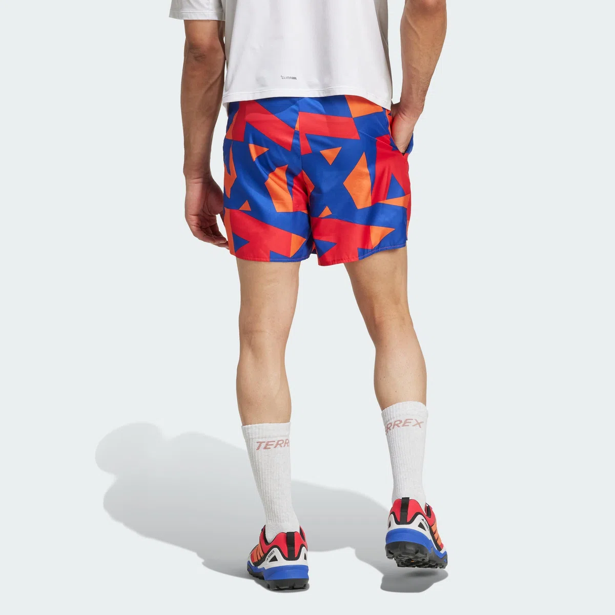 adidas Terrex - Pantalones Cortos Ligeros con Estampado múltiple para Hombre