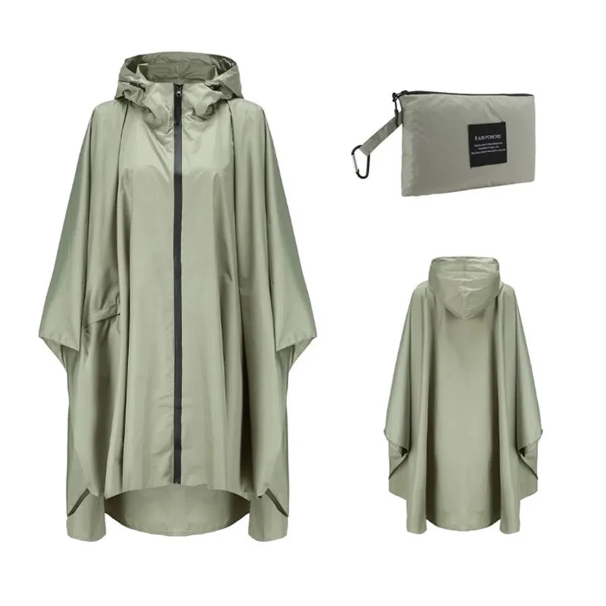 Poncho Impermeable for Hombre y Mujer, Ideal for Tiendas de campaña, for Actividades al Aire Libre, Senderismo Ciclismo