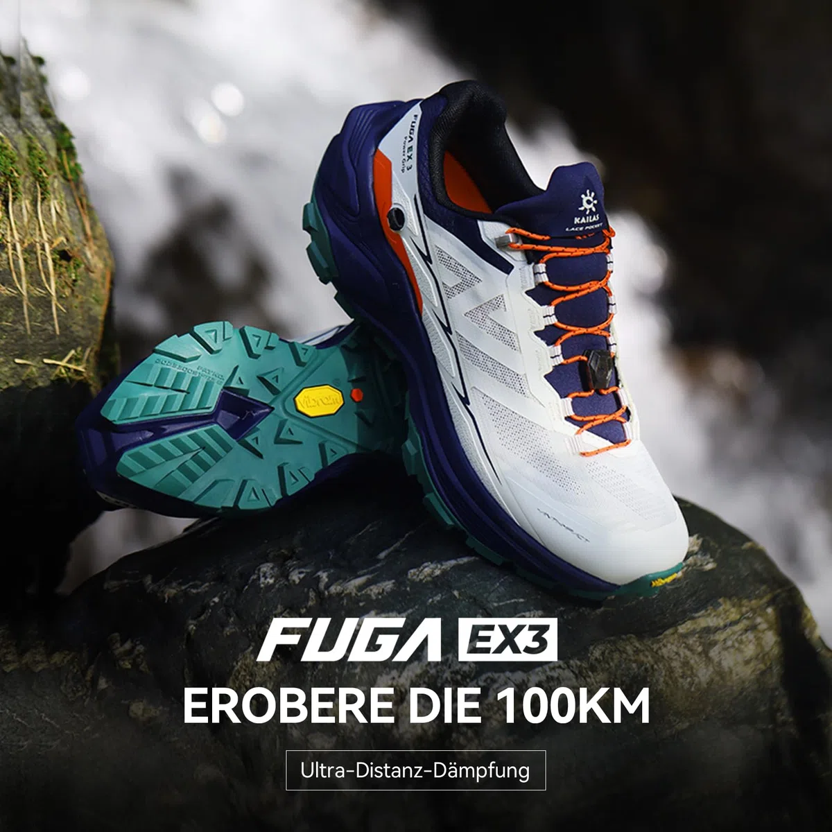 KAILAS Fuga EX 3 - Zapatillas de deporte para hombre, ligeras, para correr, senderismo, senderismo, deportes al aire libre