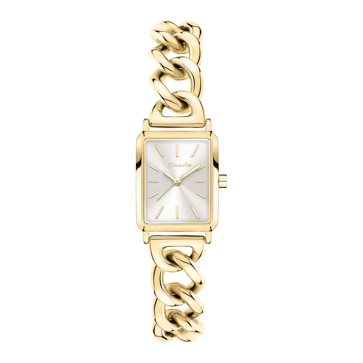 Tamaris Reloj de Mujer – Schmuckbanduhr para Mujer rund & eckig - Elegante Reloj de Pulsera con Schmuckband en Plata, Gold, Oro Rosa, Negro, Verde