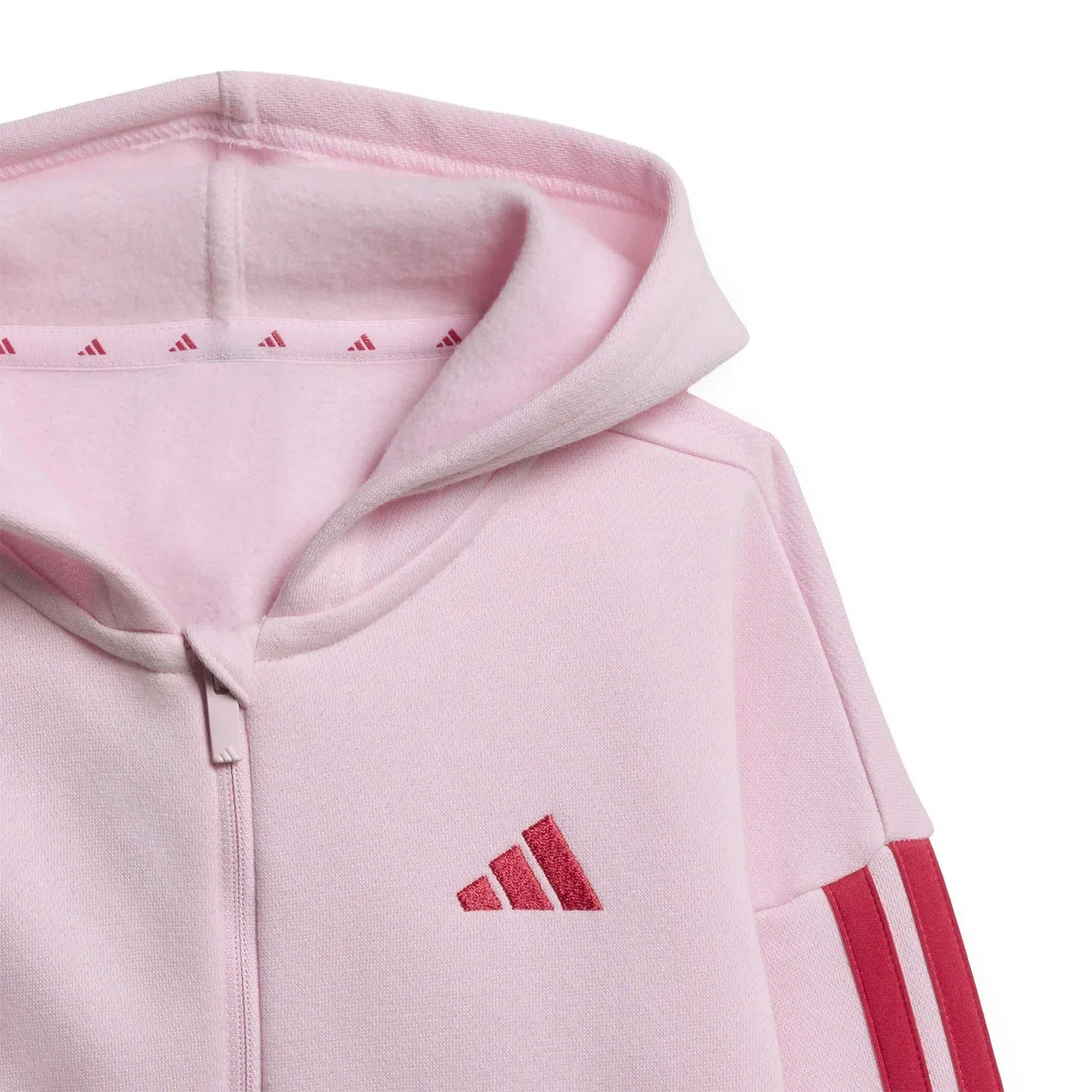 adidas Unisex bebé Essentials Jogger Track_Suit, clear pink/power pink, 3-6 Months