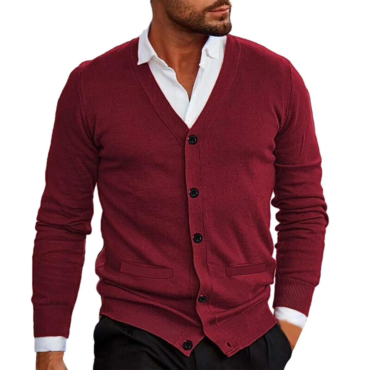 Camiseta termica Lana Merino Hombre Prenda Térmica Hombreprenda Térmica Color Carne Fibra Hueca Interior Sin Costuras Secado Rápido Aislamiento Camiseta Hombre