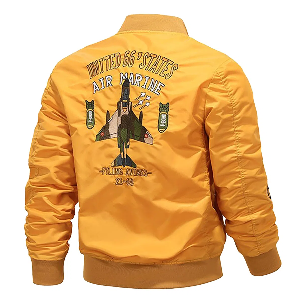 Generisch Chaqueta bomber para hombre, informal, a prueba de viento, forro polar, chaqueta de invierno Y2k, varios bolsillos, estilo militar, chaqueta de aviador, cuello alto, chaqueta bomber, otoño e