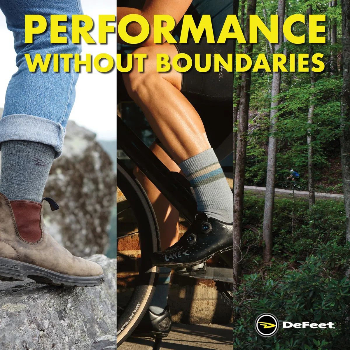 Defeet boolie 15,2 cm Calcetines de Lana de los Hombres