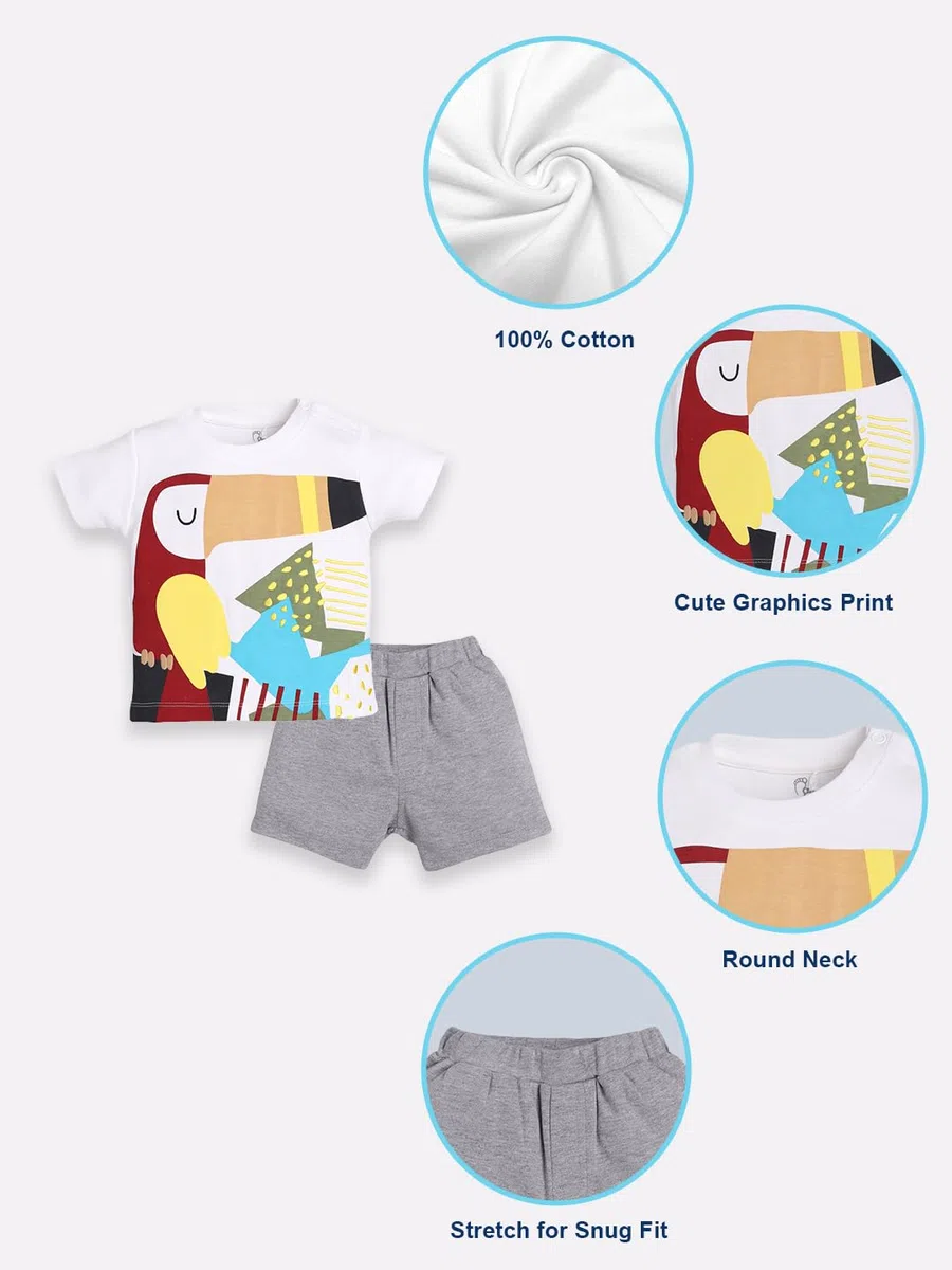 BABY GO Conjunto de ropa unisex para bebé