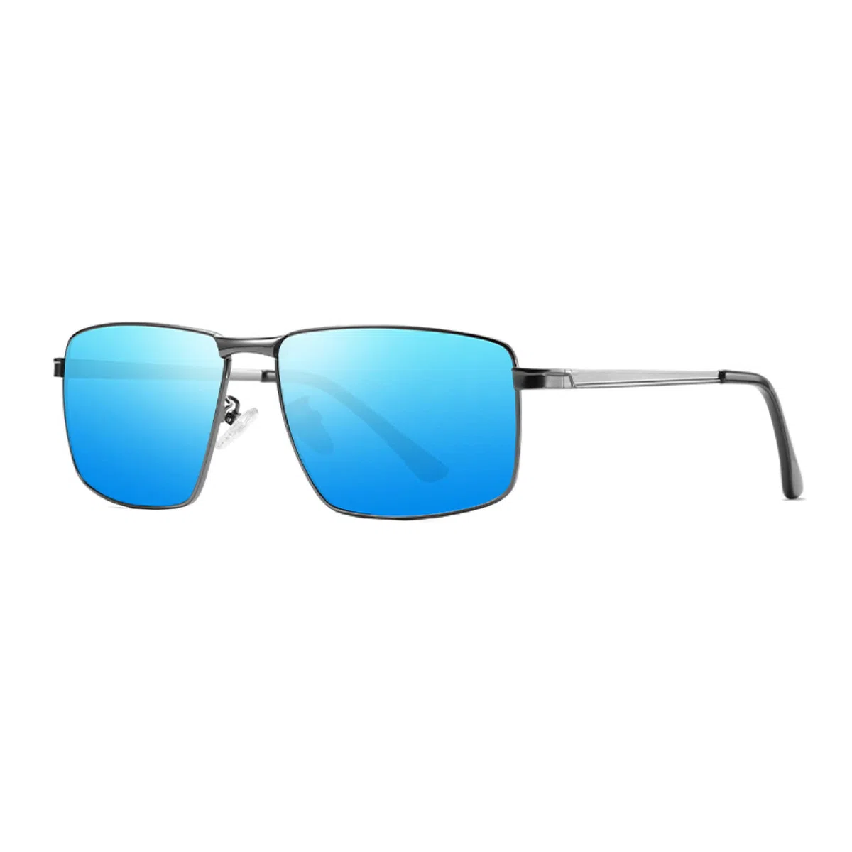 Gafas de sol de los hombres de las señoras universales del color del metal de las gafas de