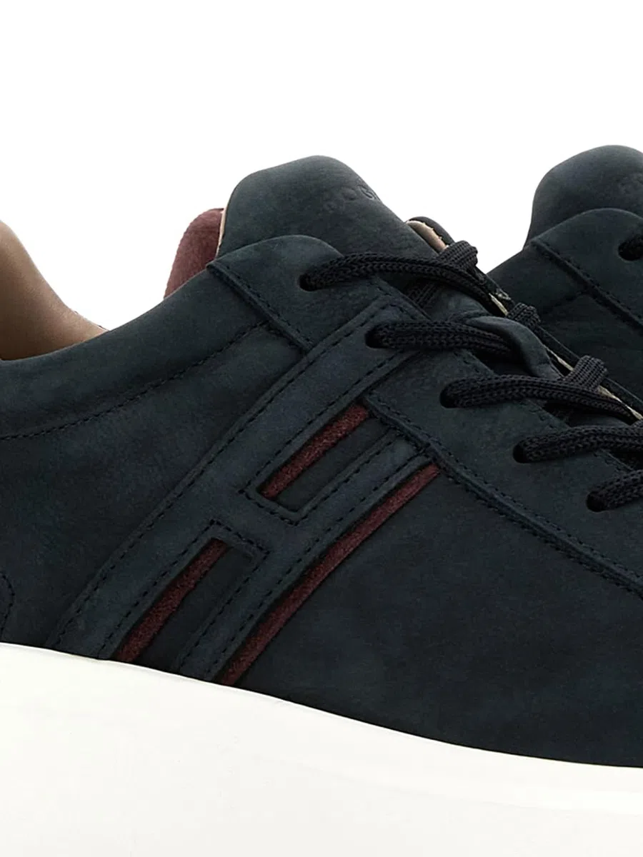 Hogan Zapatillas H580, azul y burdeos HXM5800DV42B604394 azul