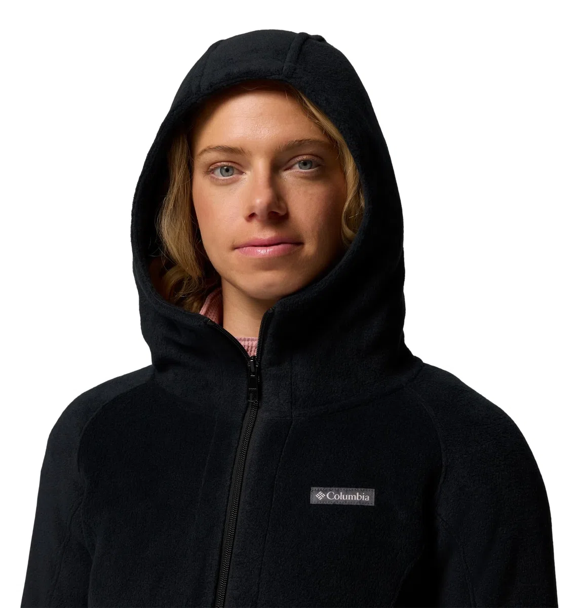 Columbia Benton Springs II Sudadera Larga con Capucha Chaqueta de Forro Polar Mujer (Pack de 1)