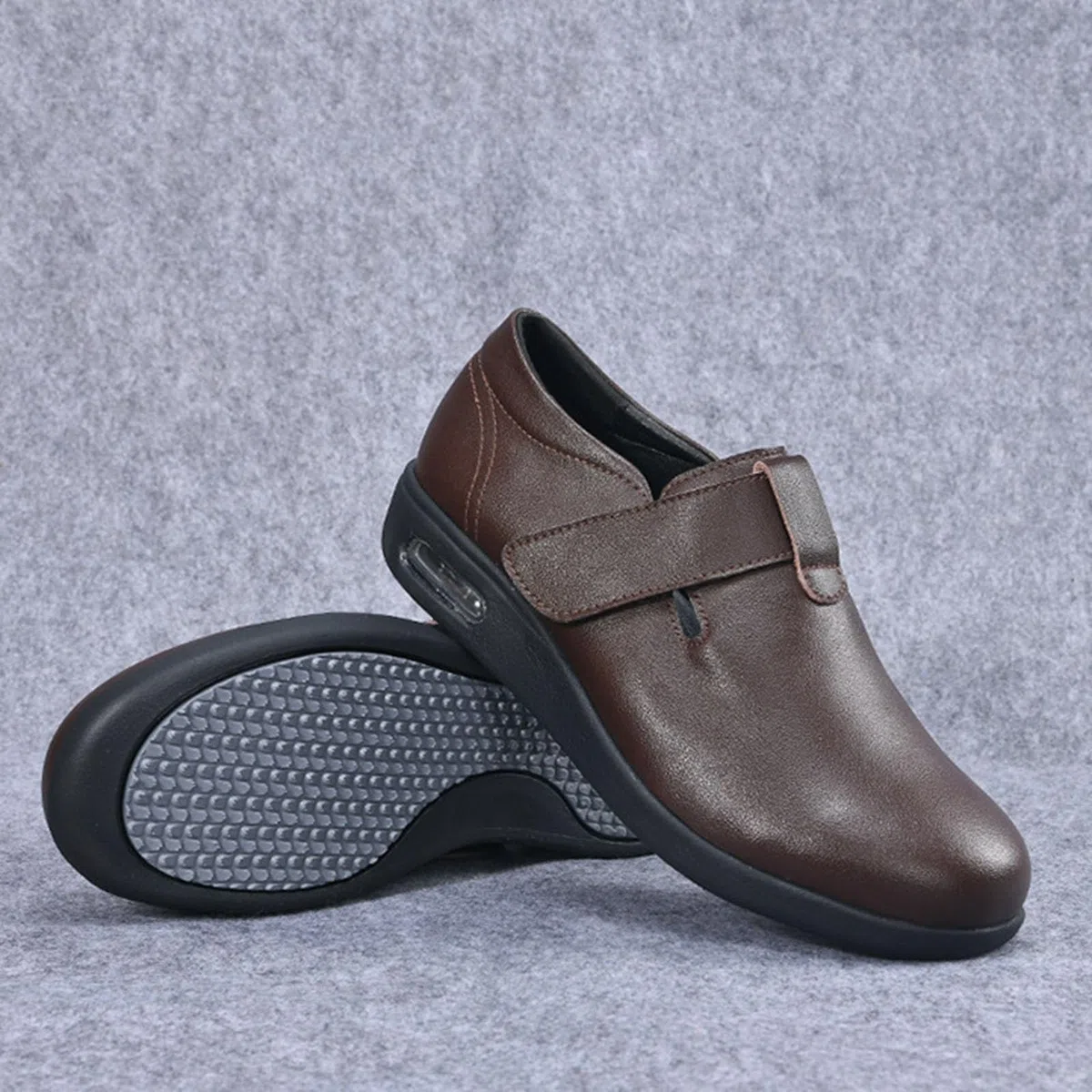 Zapatos Ortopédicos para, Ancho Pies Hinchados Fondo Engordar Y Ensanchar Ancianos Zapatos De Mamá Y Papá Zapatos Casuales