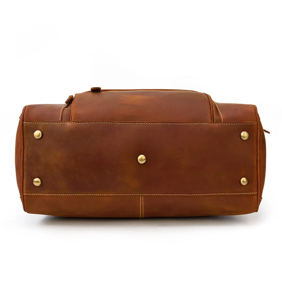 Bolso de Equipaje de Mano para Hombre Bolsas de Viaje Cuero for Hombres Bolsas Equipaje Vintage para Mujeres Hombres(marrón)