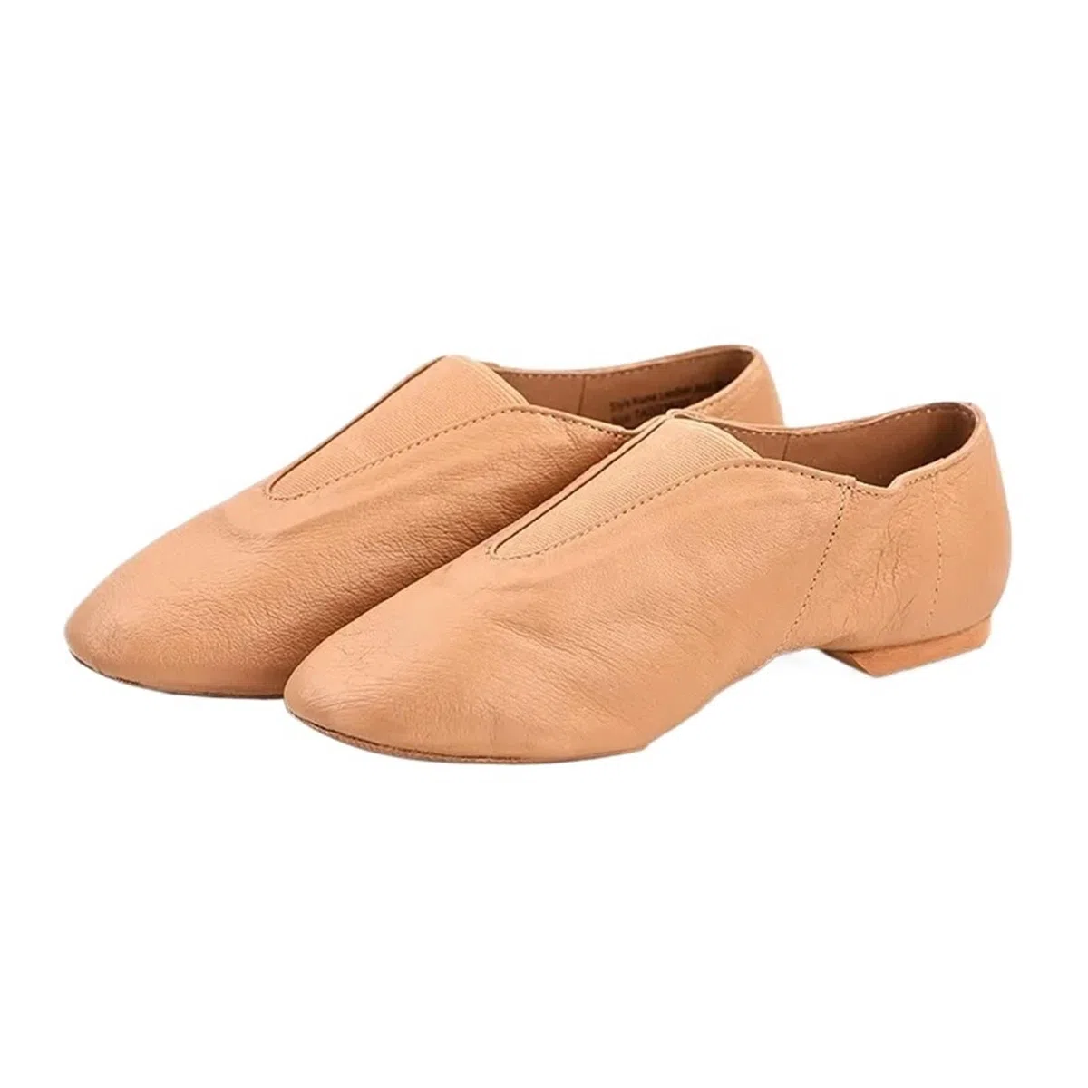 Slip On Dance Jazz Zapatos de Baile Bebé Niño Adulto Mujeres Hombres Vientre Moderno Ballet Gimnasio Jazzy Zapatillas para Presentaciones en el Escenario(Tan,43)