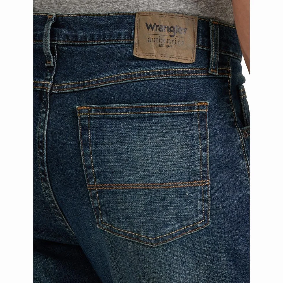 Wrangler Authentics Jeans de Corte de Bota Rela/Ed Fit Premium - Jeans Hombre