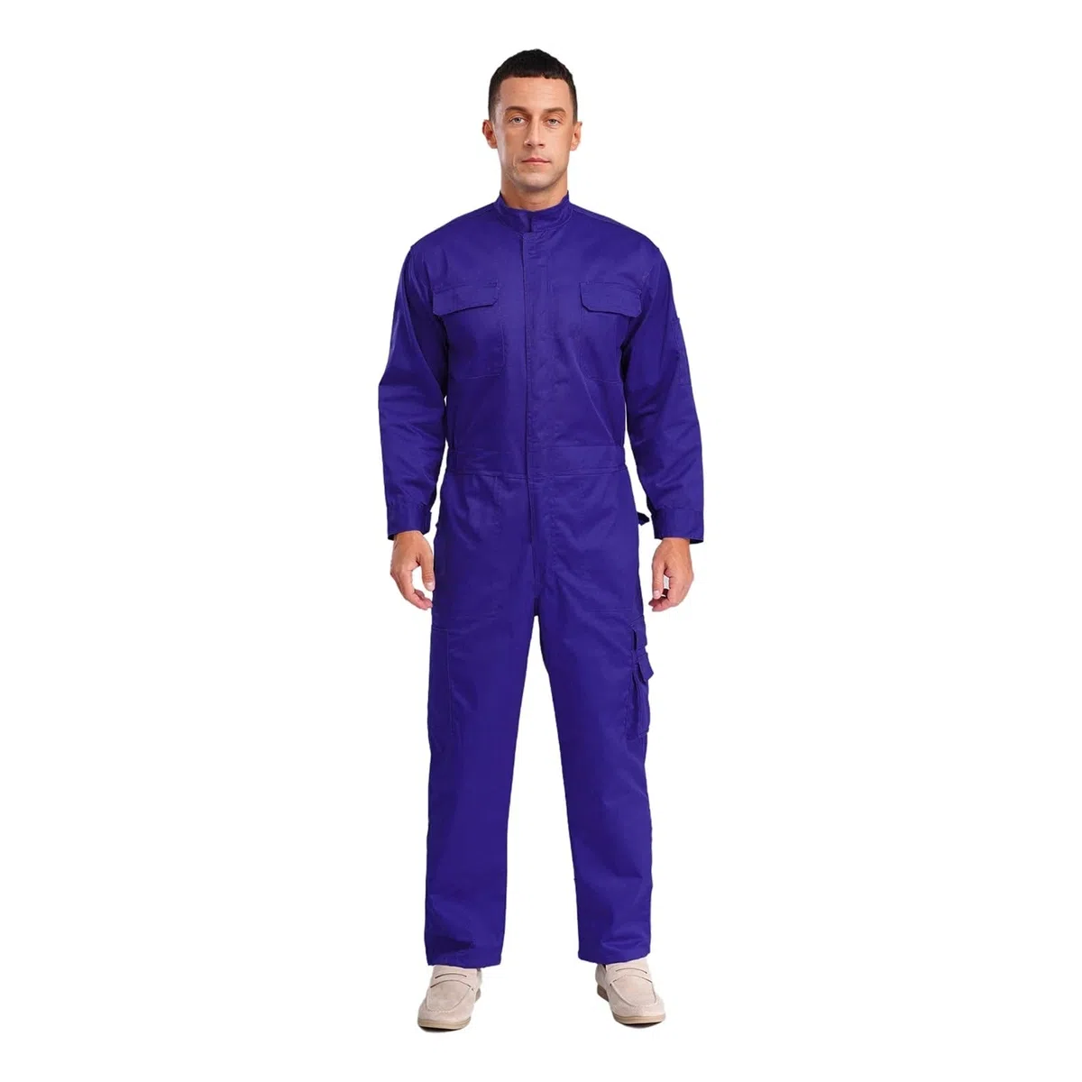 Mono de trabajo resistente al desgaste for hombre, mono de trabajo for fábrica de alimentos, ropa de trabajo, uniforme de trabajo for mecánico, taller de reparación