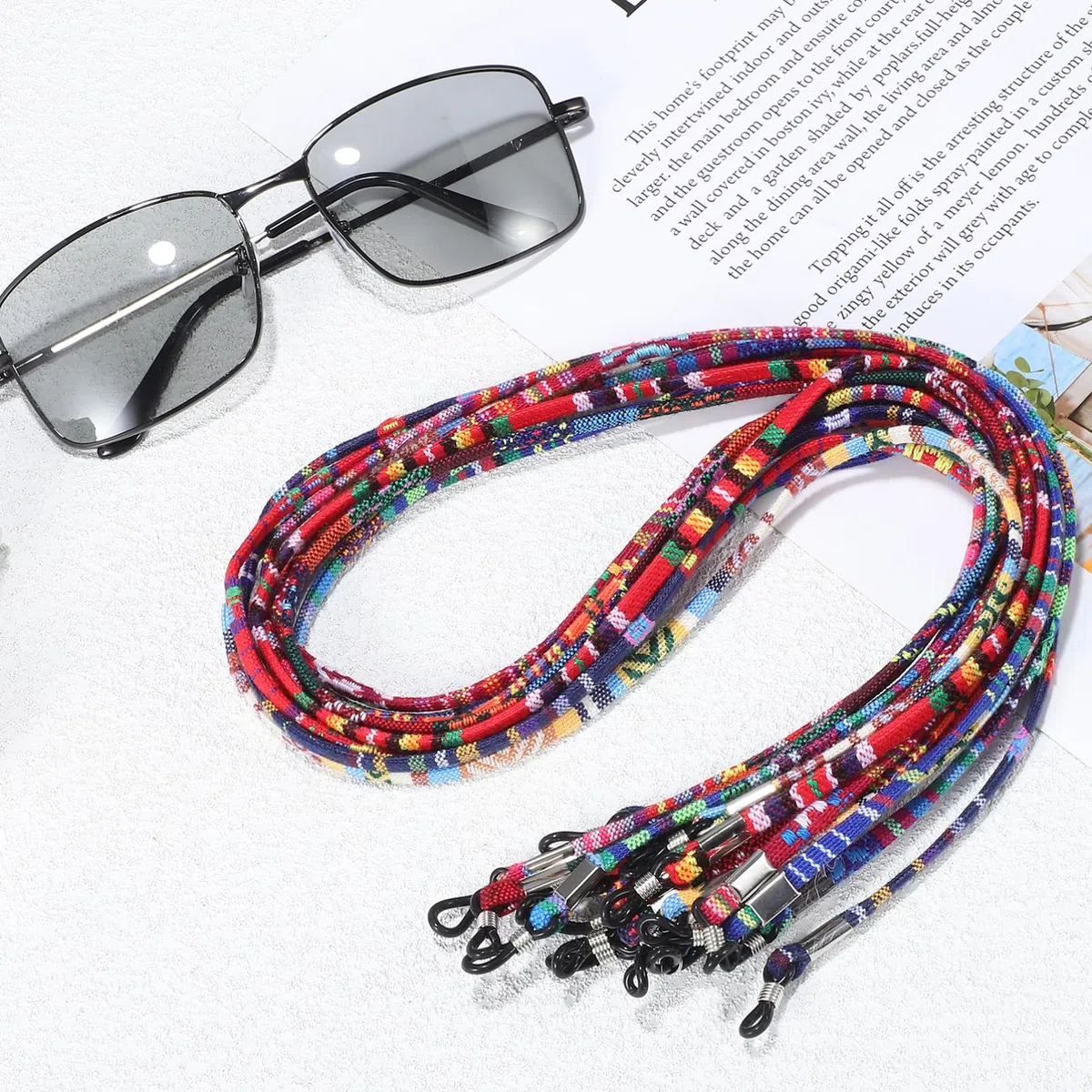 Correa Para Gafas Bohemia De Unidades De Lanyards Para Gafas De Sol Y Lectura Y Seguro Para Actividades Al Aire